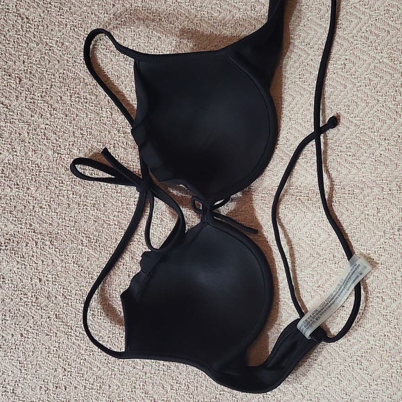 Victoria's Secret Underwire Ruffled Bikini Top, Adjustable, Size 34B - Picture 4 of 5